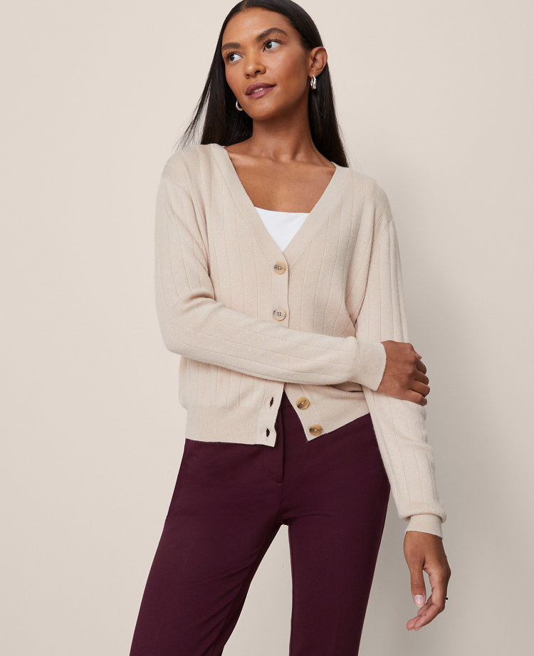 Ribbed Wedge Cardigan carousel Product Image 1