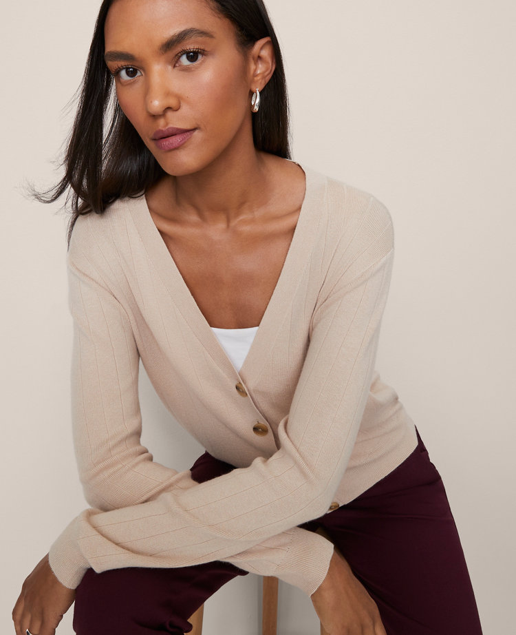 Ribbed Wedge Cardigan carousel Product Image 3