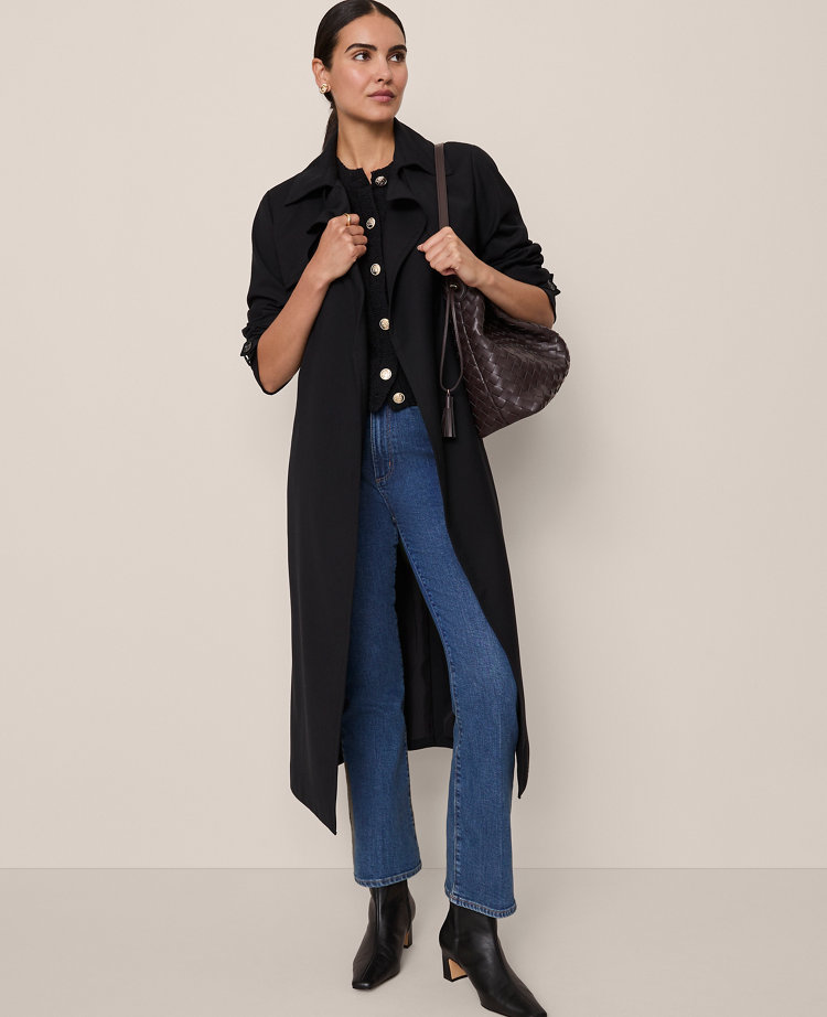 Ann Taylor The Seamed Boot Jean In Blue