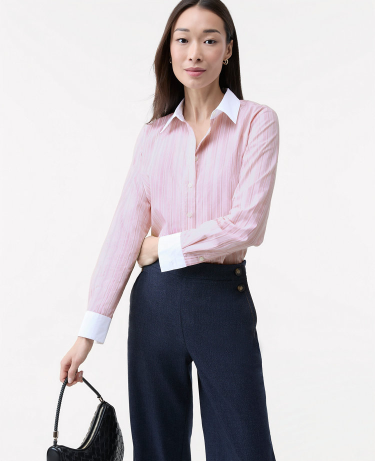 Striped Relaxed Perfect Shirt