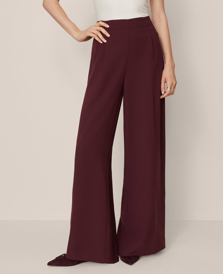 The Dramatic Wide-Leg Crepe Pant
