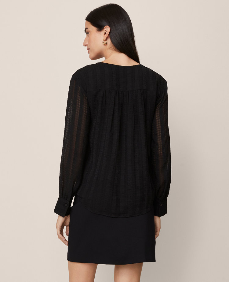 Petite V-Neck Popover