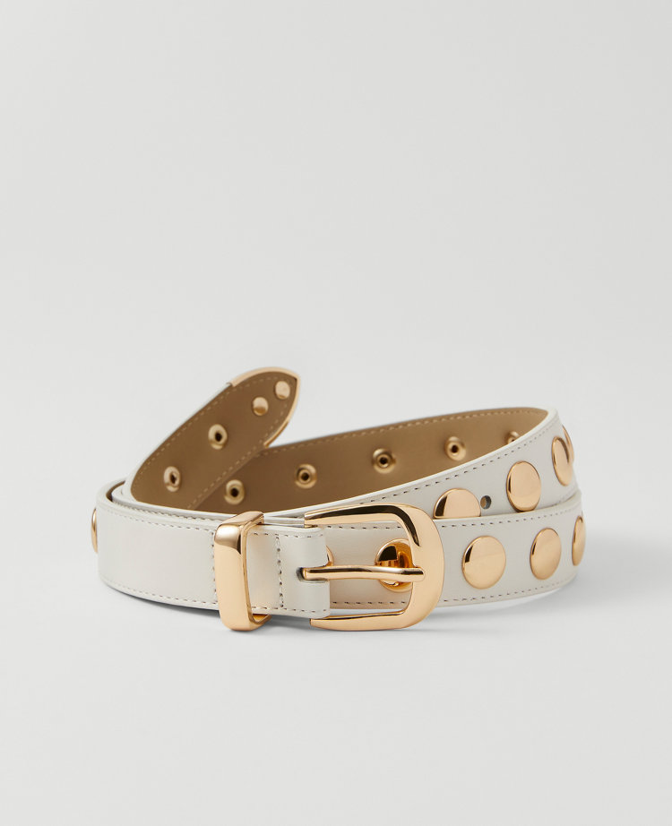 Leather Studded Belt
