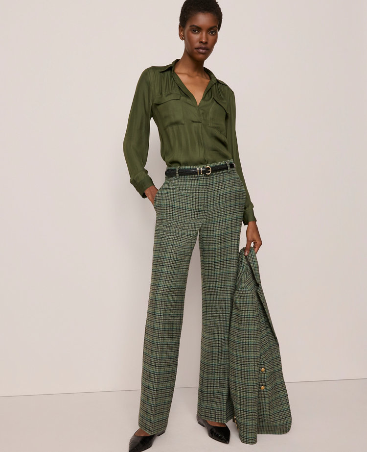 The Jayne Pant in Houndstooth