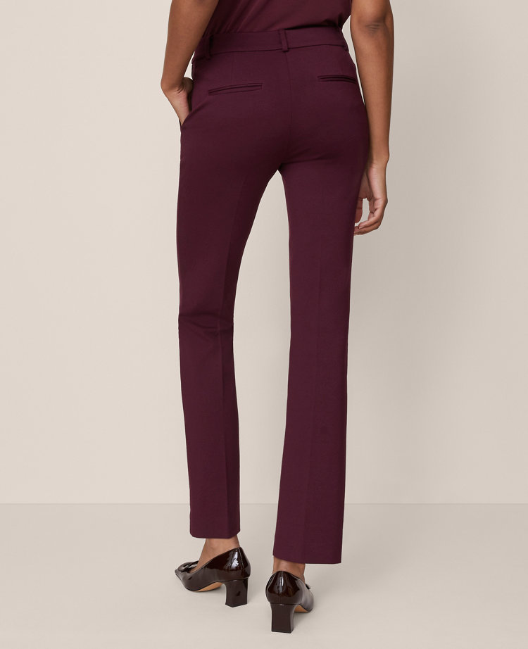 The Petite Straight Pant in Ponte