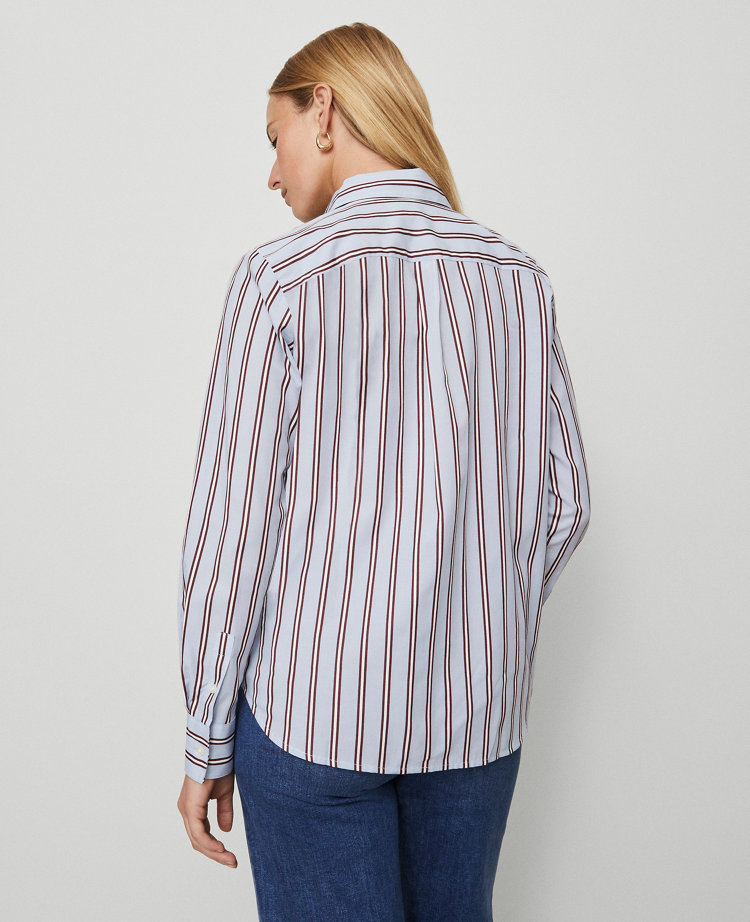 Weekend Collection Striped Relaxed Perfect Shirt