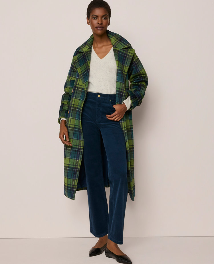 The Petite High Rise Corduroy Pant