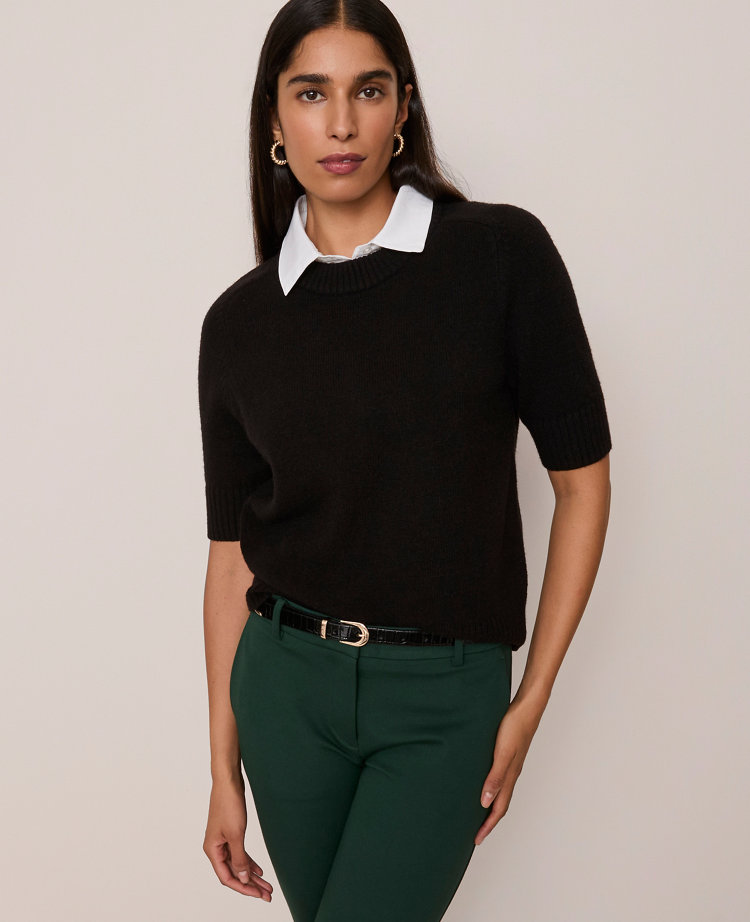 Mix Media Sweater Tee