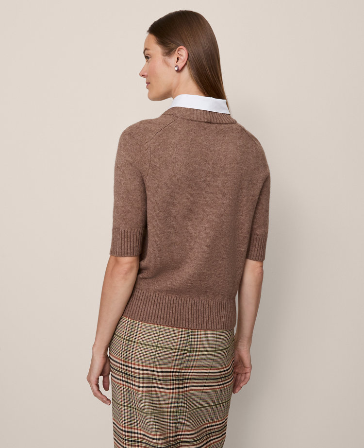 Mix Media Sweater Tee
