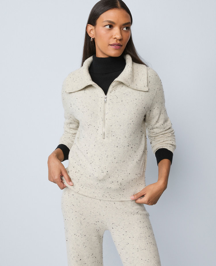 Weekend Collection Half-Zip Sweater