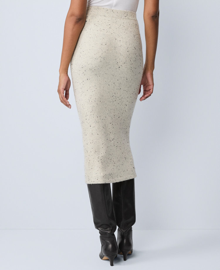 Ann Taylor Weekend Collection Sweater Pencil Skirt In Gray