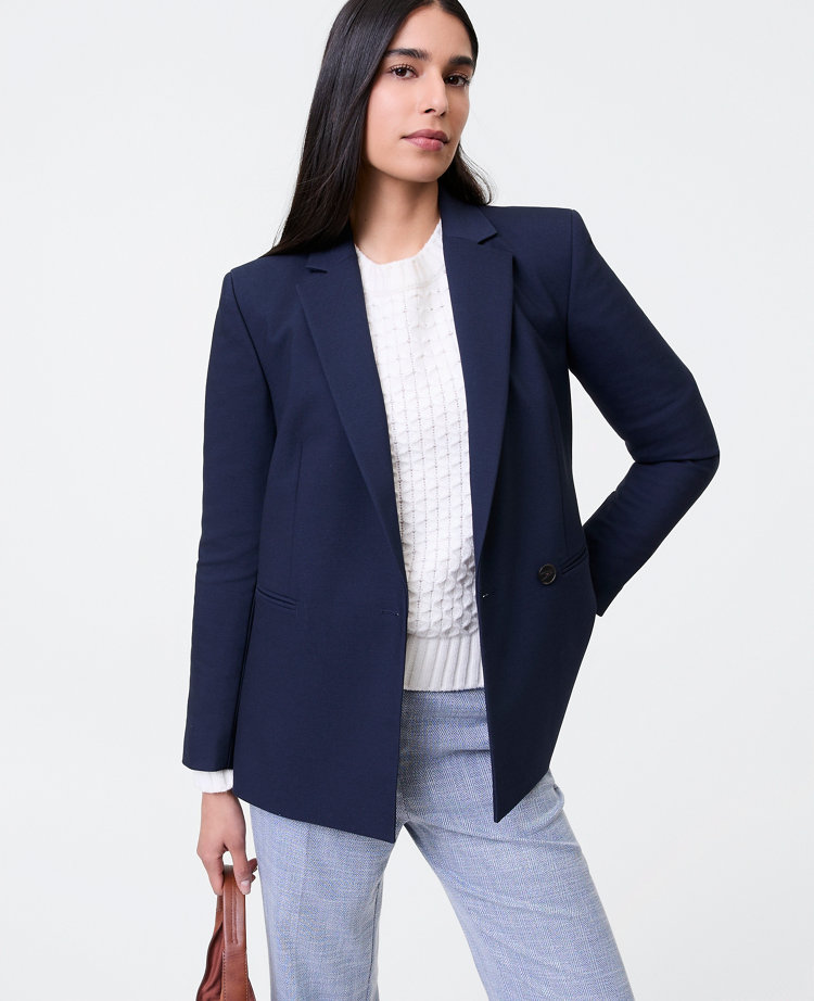 The Straight Fit Double Breasted Blazer