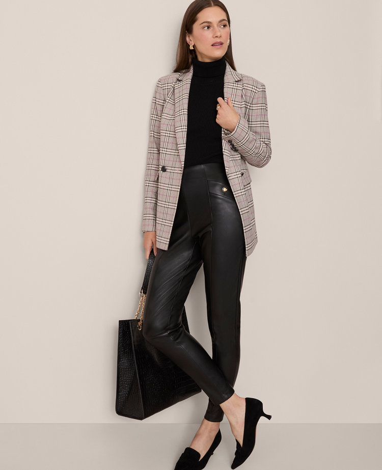The Polished Legging in Faux Leather