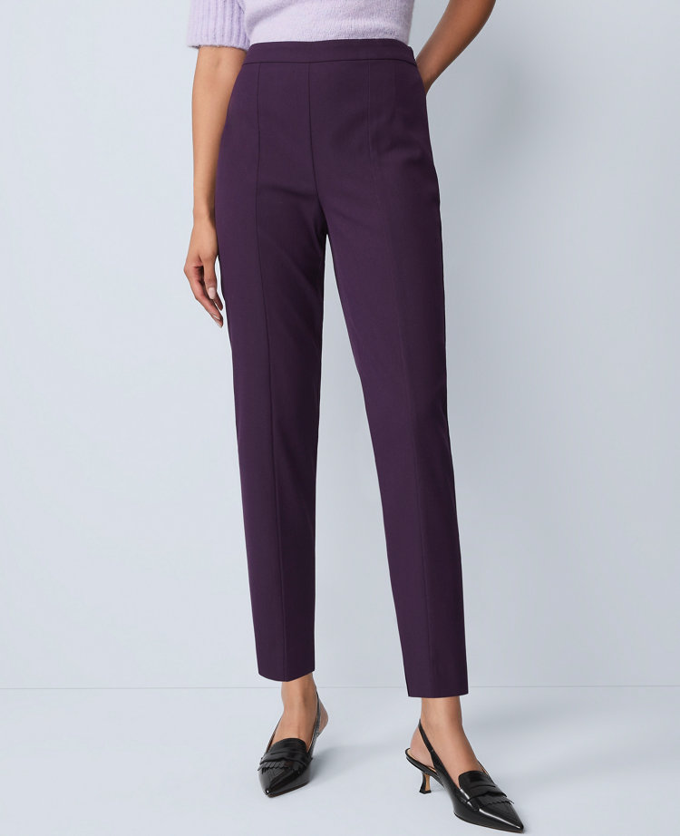 Ann Taylor The Natalie Pant In Purple