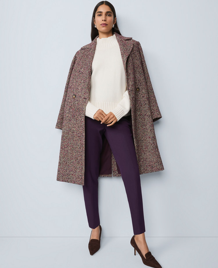 Ann Taylor The Natalie Pant In Purple