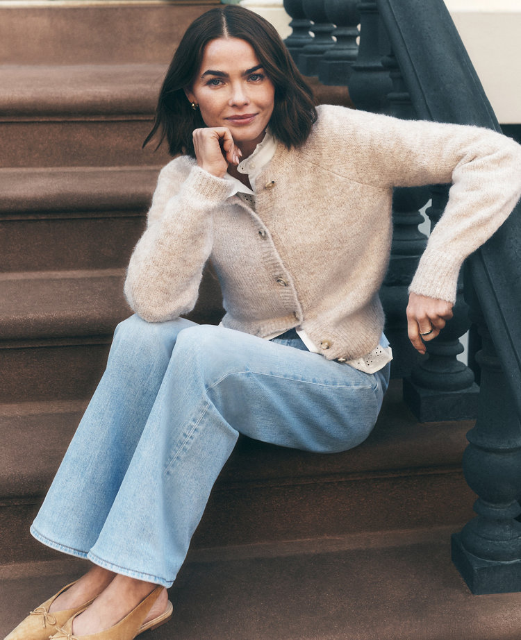 Weekend Collection Cozy Crew Neck Cardigan