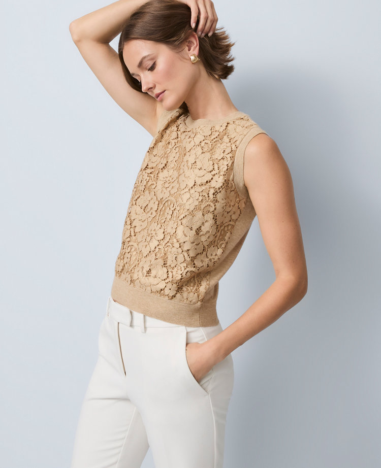Lace Sweater Shell