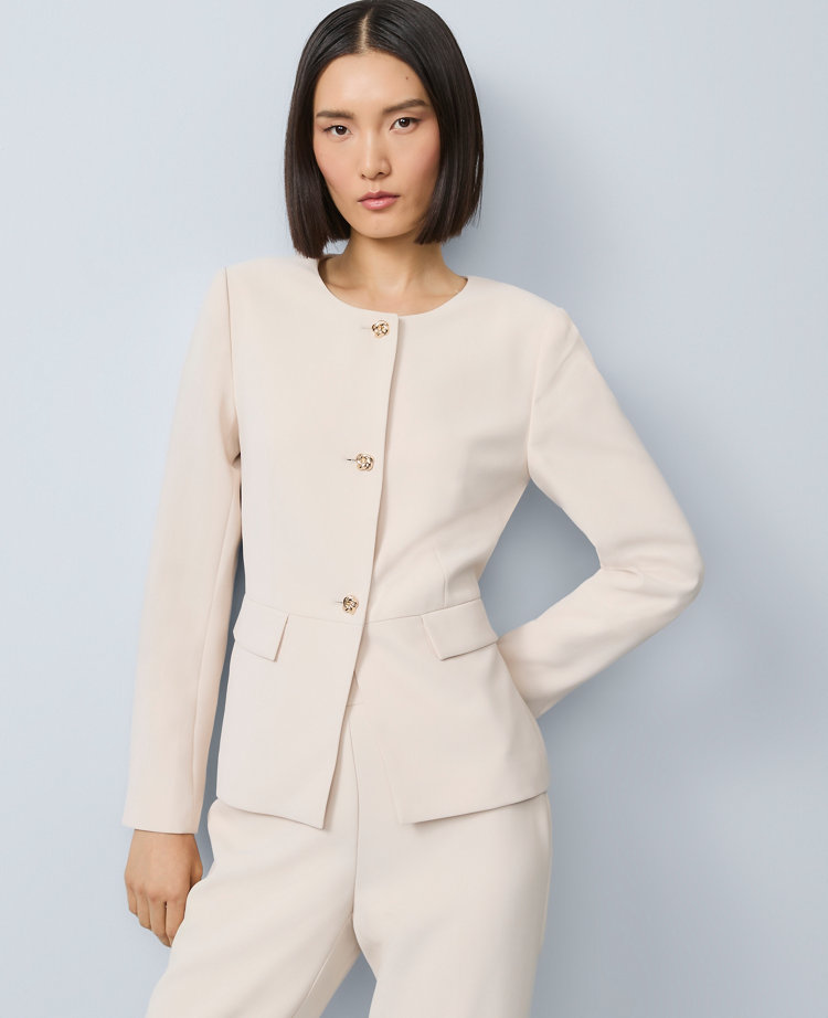 Petite Split Hem Jacket