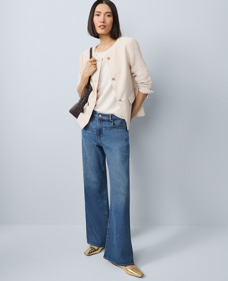 Petite Split Hem Jacket