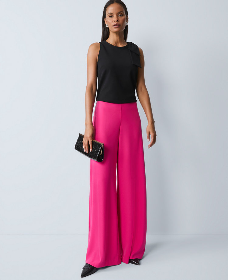 The Petite Statement Palazzo Pant