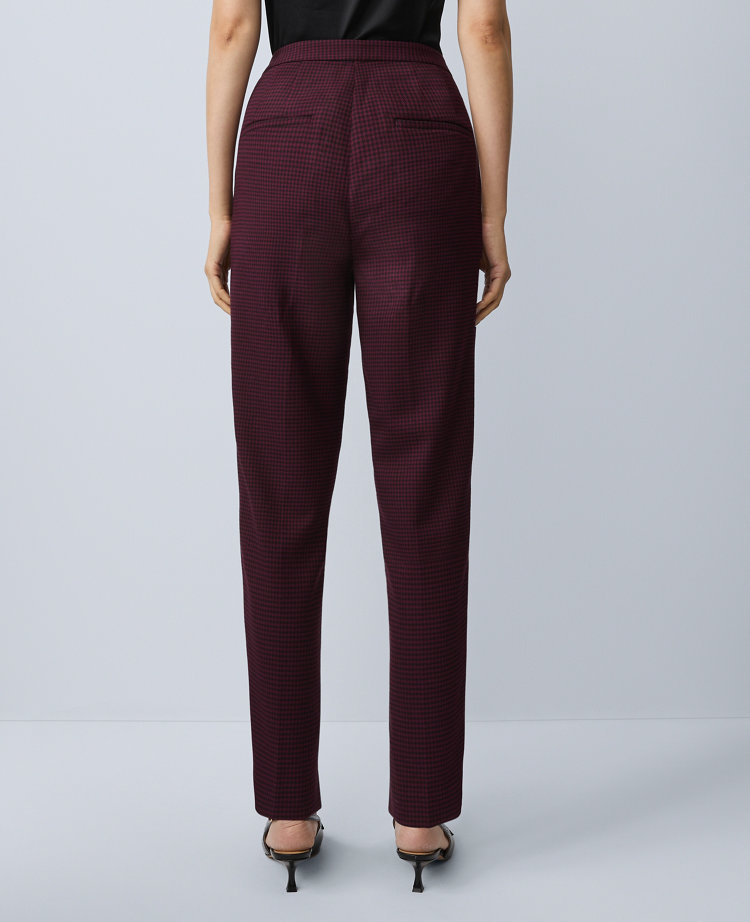 The Petite Natalie Pant in Houndstooth