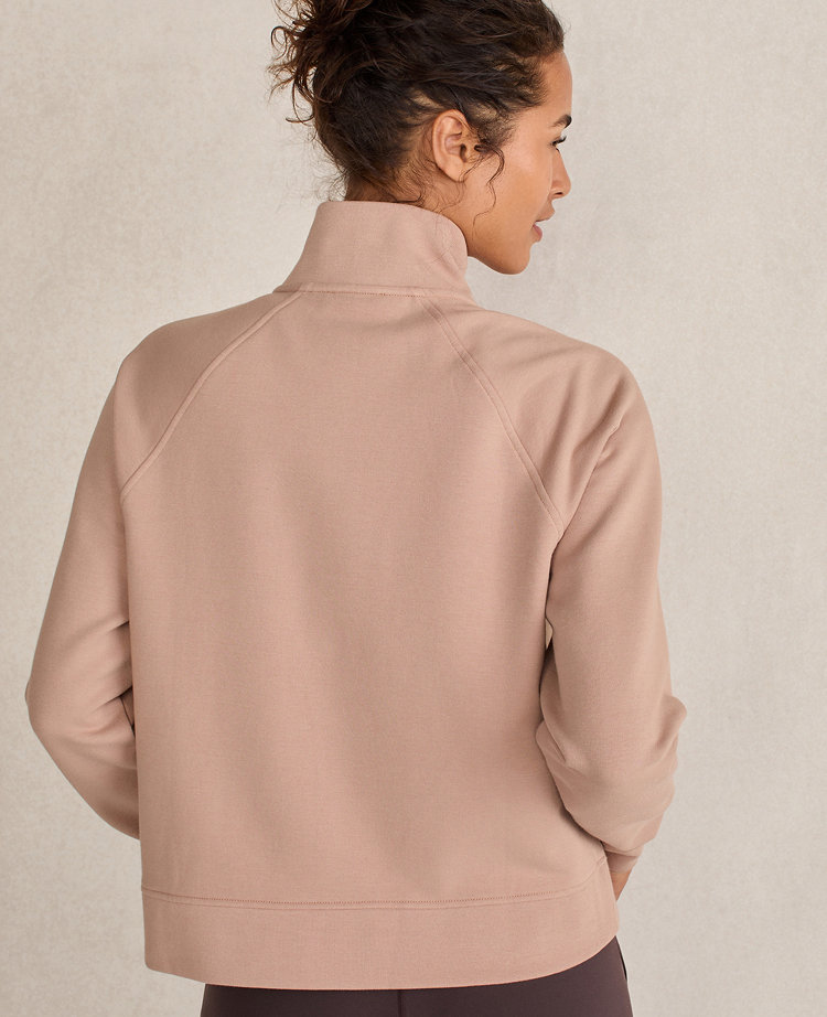 Haven Well Within Organic Cotton Blend Fleece Half Zip Pullover