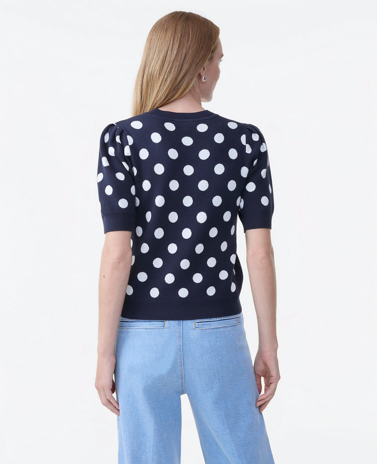Dotted Sweater Tee