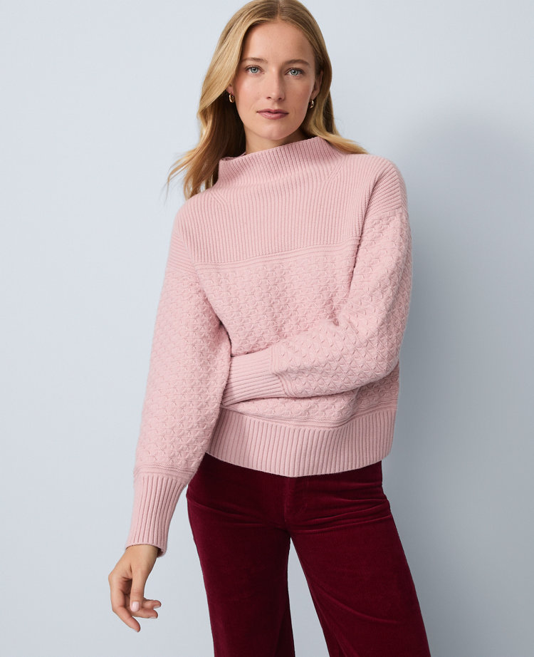 Weekend Collection Mixed Stitch Sweater
