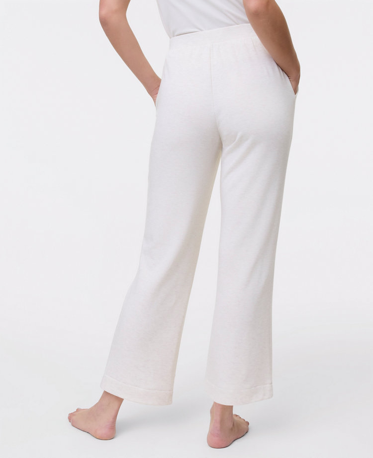 Wide-Leg Lounge Pants