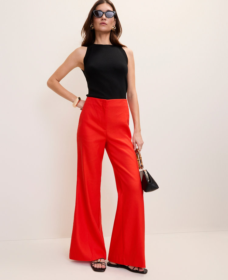 The Linen Blend Trouser