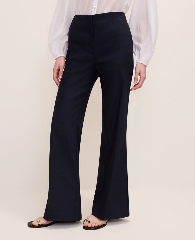 The Linen Blend Trouser