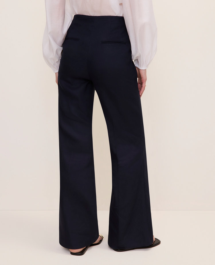 The Linen Blend Trouser