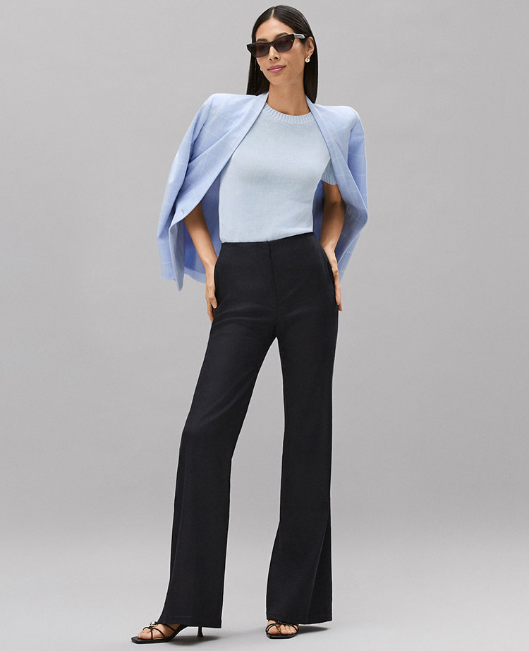 The Linen Blend Trouser