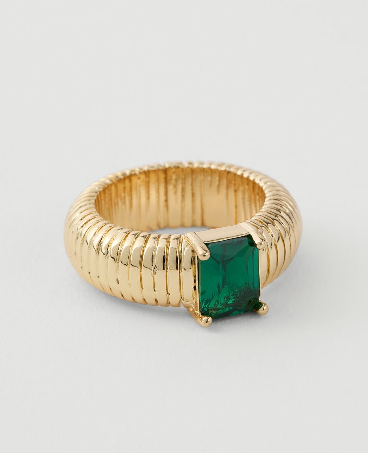 Metal Disc Ring Set