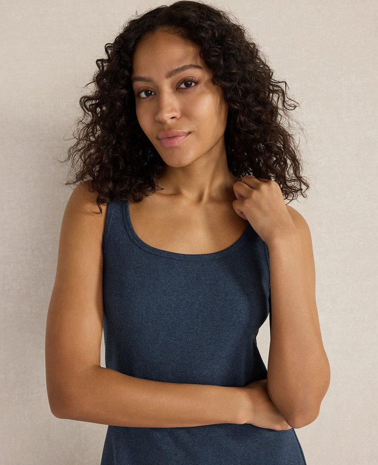Haven Well Within Organic Cotton Rib Knit Midi Dress