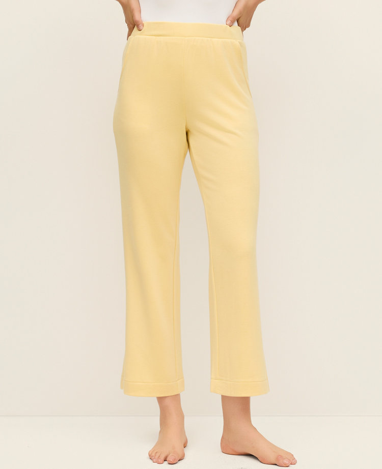 Wide-Leg Lounge Pants