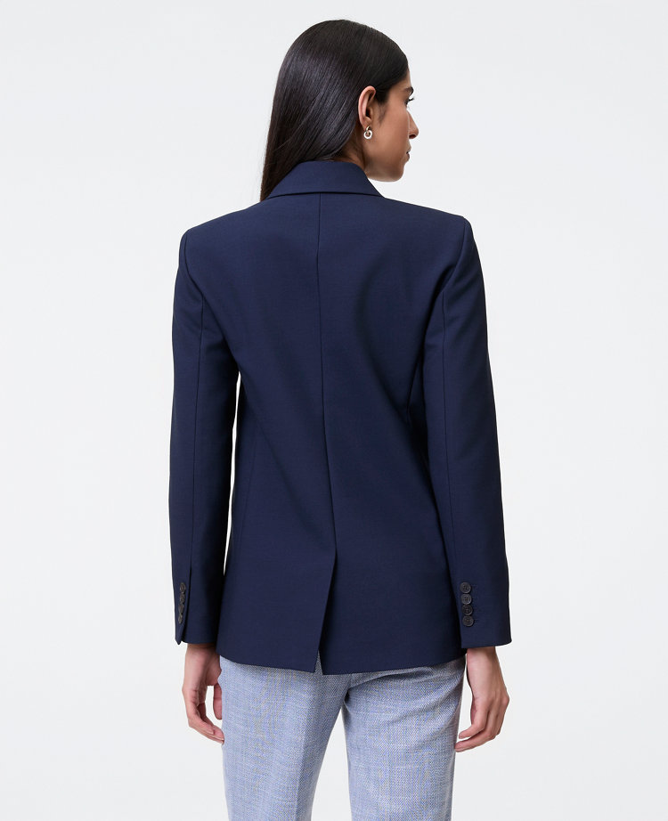 The Petite Straight Fit Double Breasted Blazer