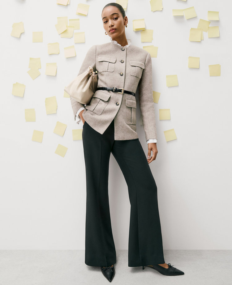 The Petite Margot Trouser in Bi-Stretch