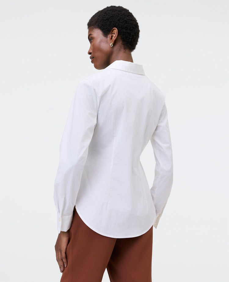 Tie Waist Button Down Shirt