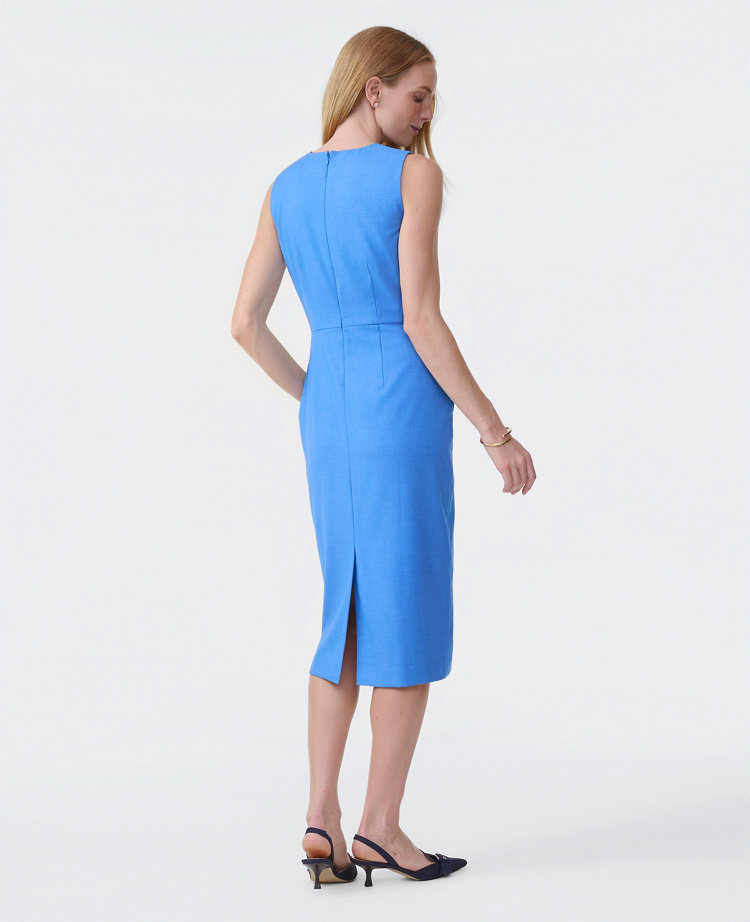 The Petite Crew Neck Sheath Dress