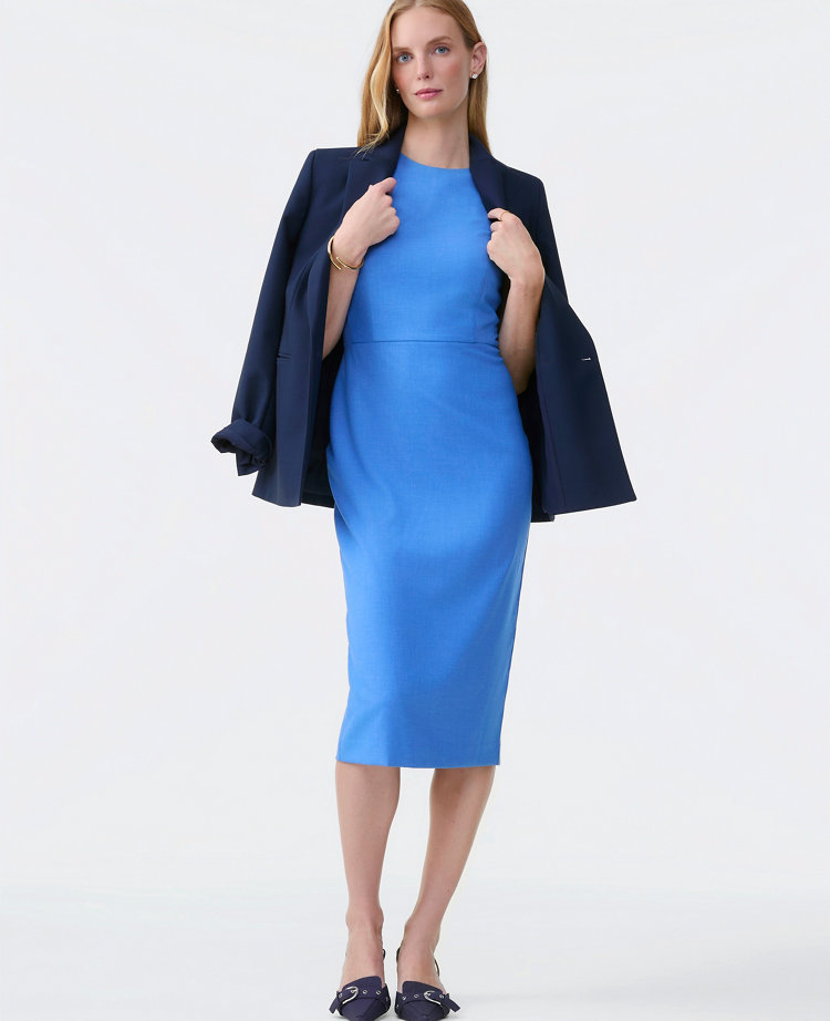 The Petite Crew Neck Sheath Dress