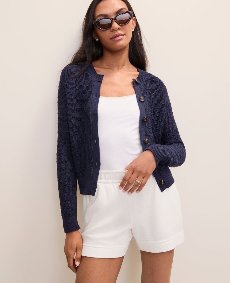 Weekend Popcorn Stitch Cardigan carousel Product Image 1