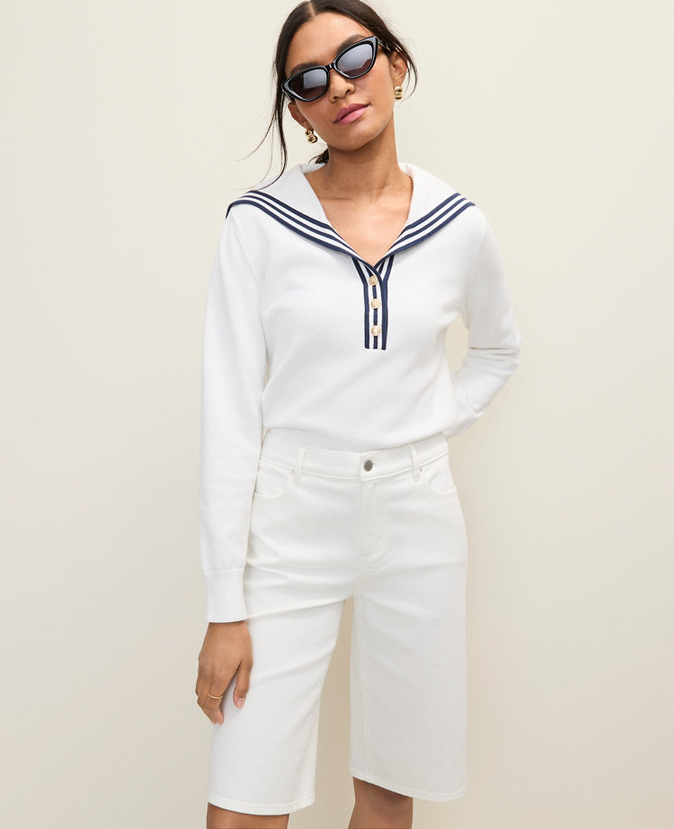 Weekend Sailor Collar Sweater