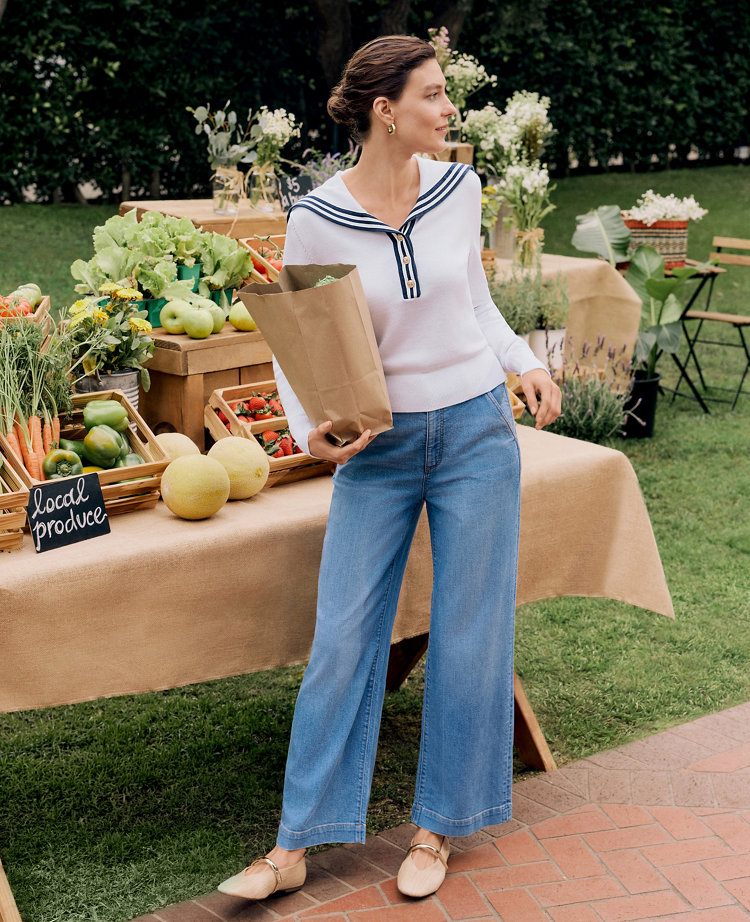 Weekend Sailor Collar Sweater