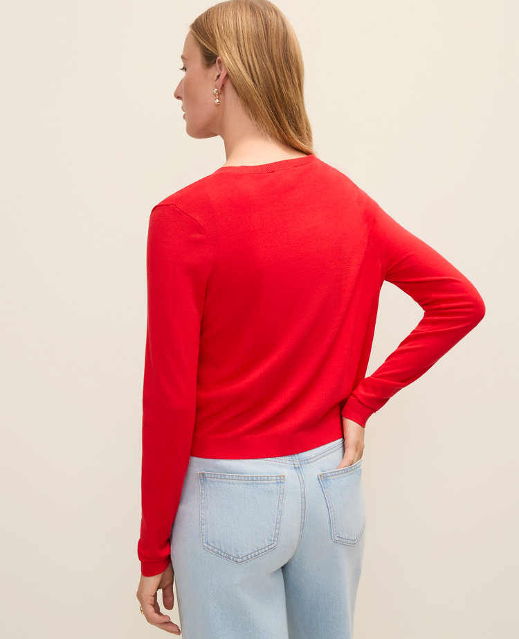 Open Crop Cardigan carousel Product Image 2