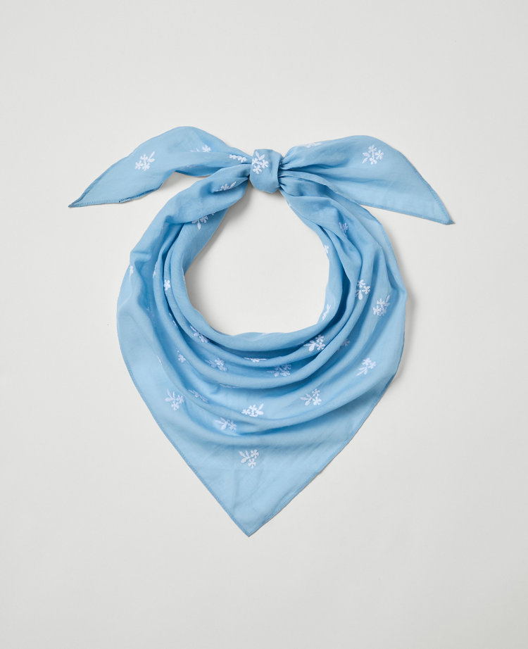 Weekend Collection Embroidered Scarf