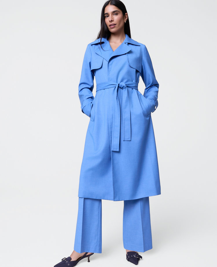 The Petite Long Trench Coat