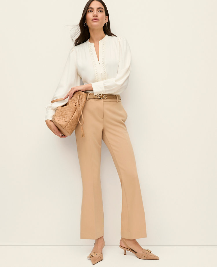 The Petite Jayne Trouser in Twill
