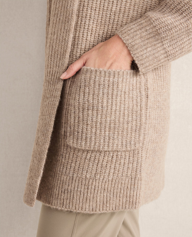 Haven Well Within Lofty Knit Shawl Collar Cardigan