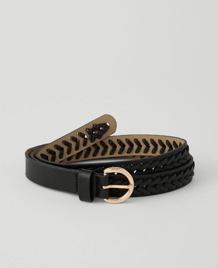 Woven Leather Belt